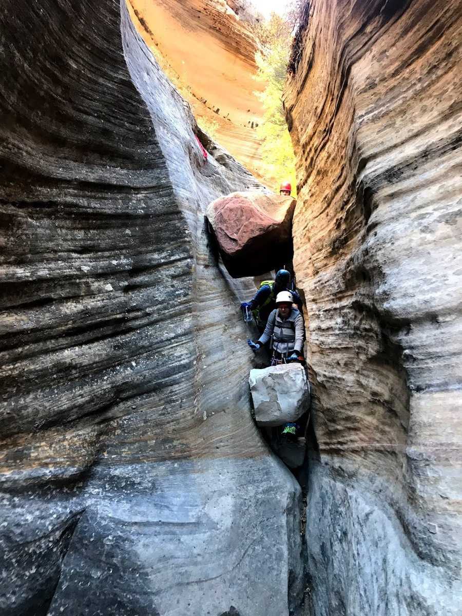 mystery canyon downclimbing