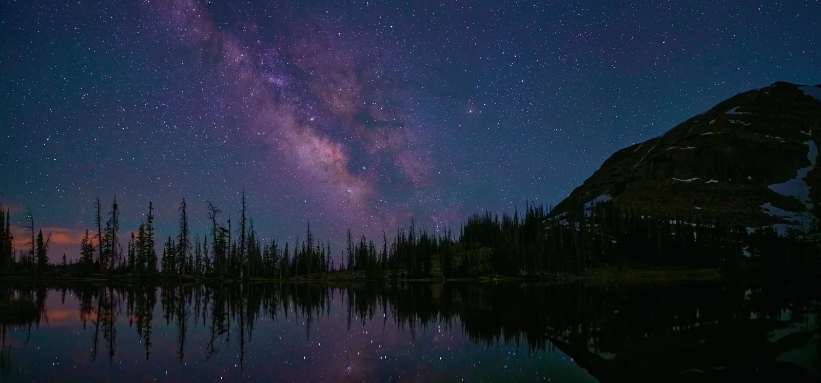Divide Lake Panorama
