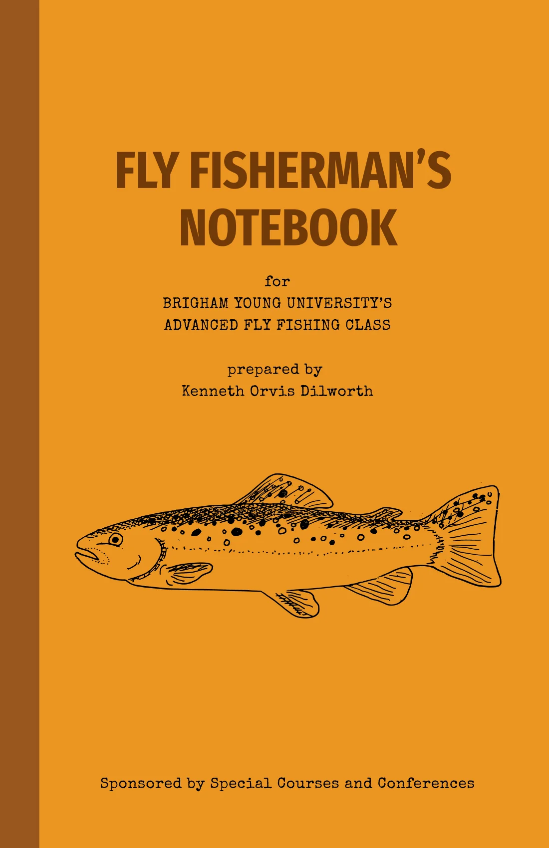 Fly Fisherman's Notebook cover