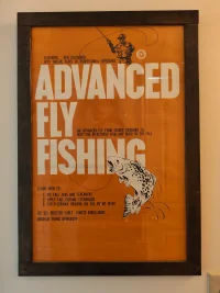 Advanced Fly Tying Poster
