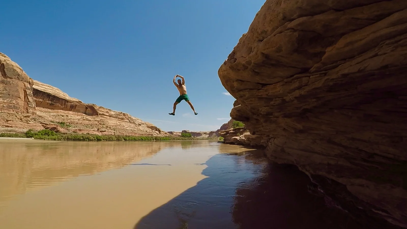 Labyrinth Canyon Swimming