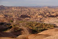 Hiking out of Coyote Gulch