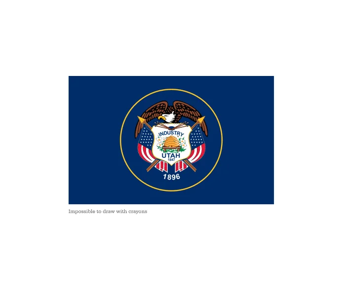 The Utah Flag is Impossible to Draw