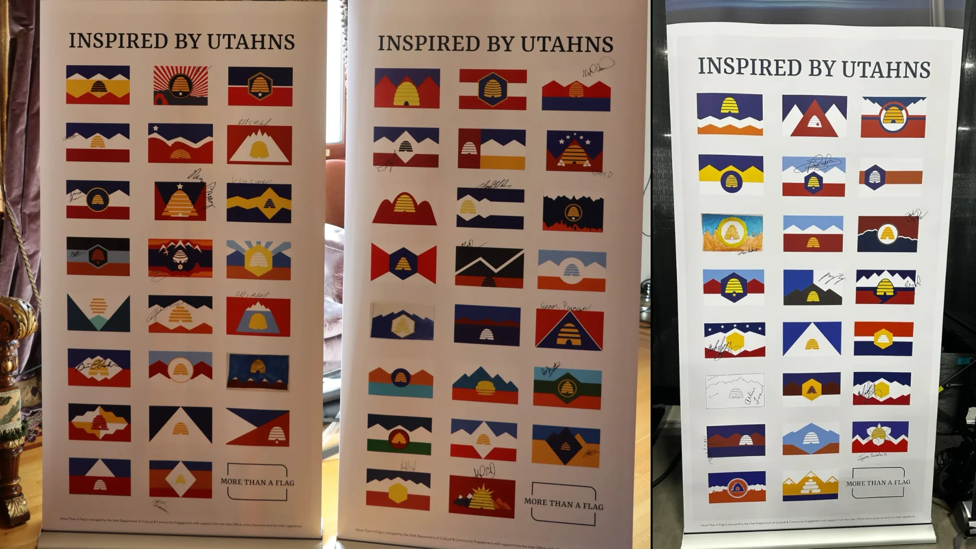 Finalist banners