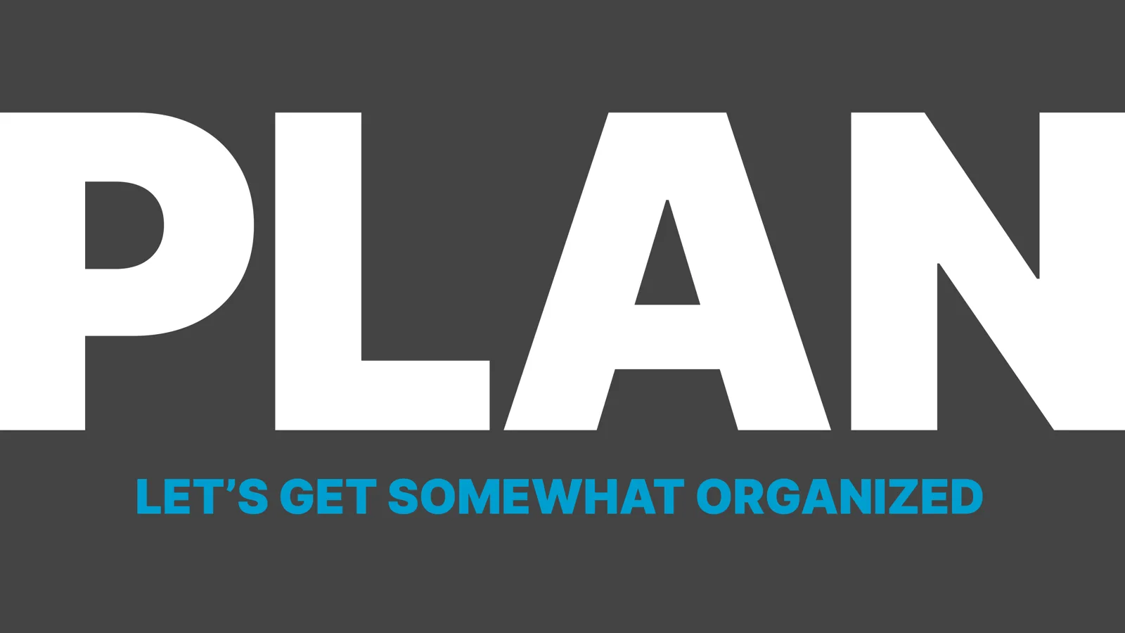 Plan