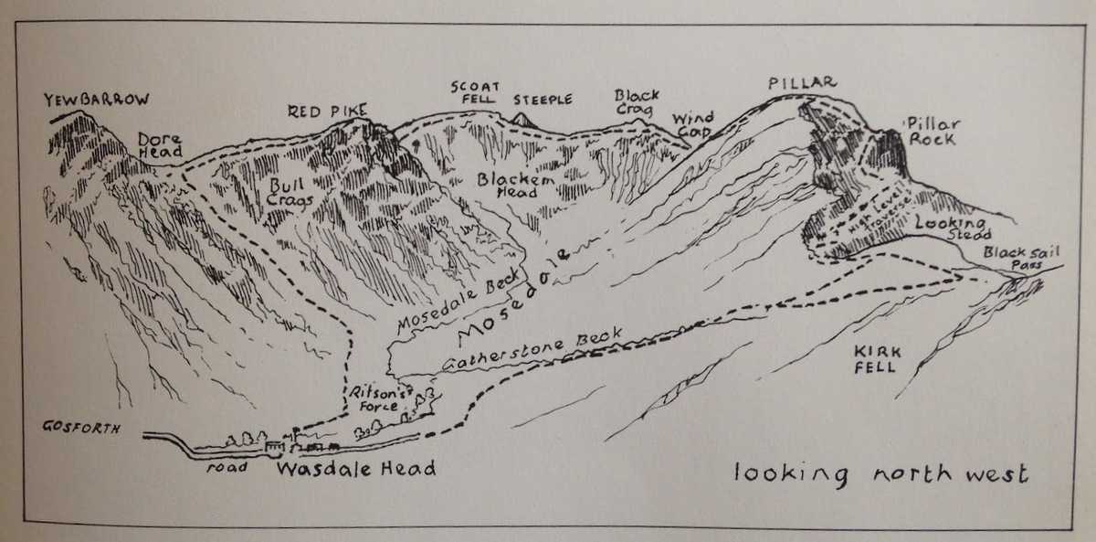 mosedale map