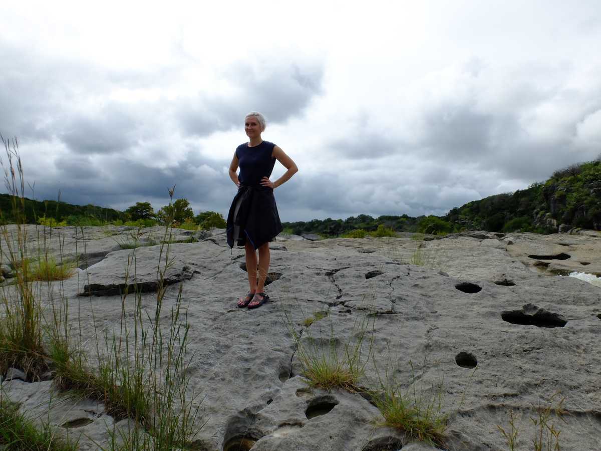 kathi at padernales falls