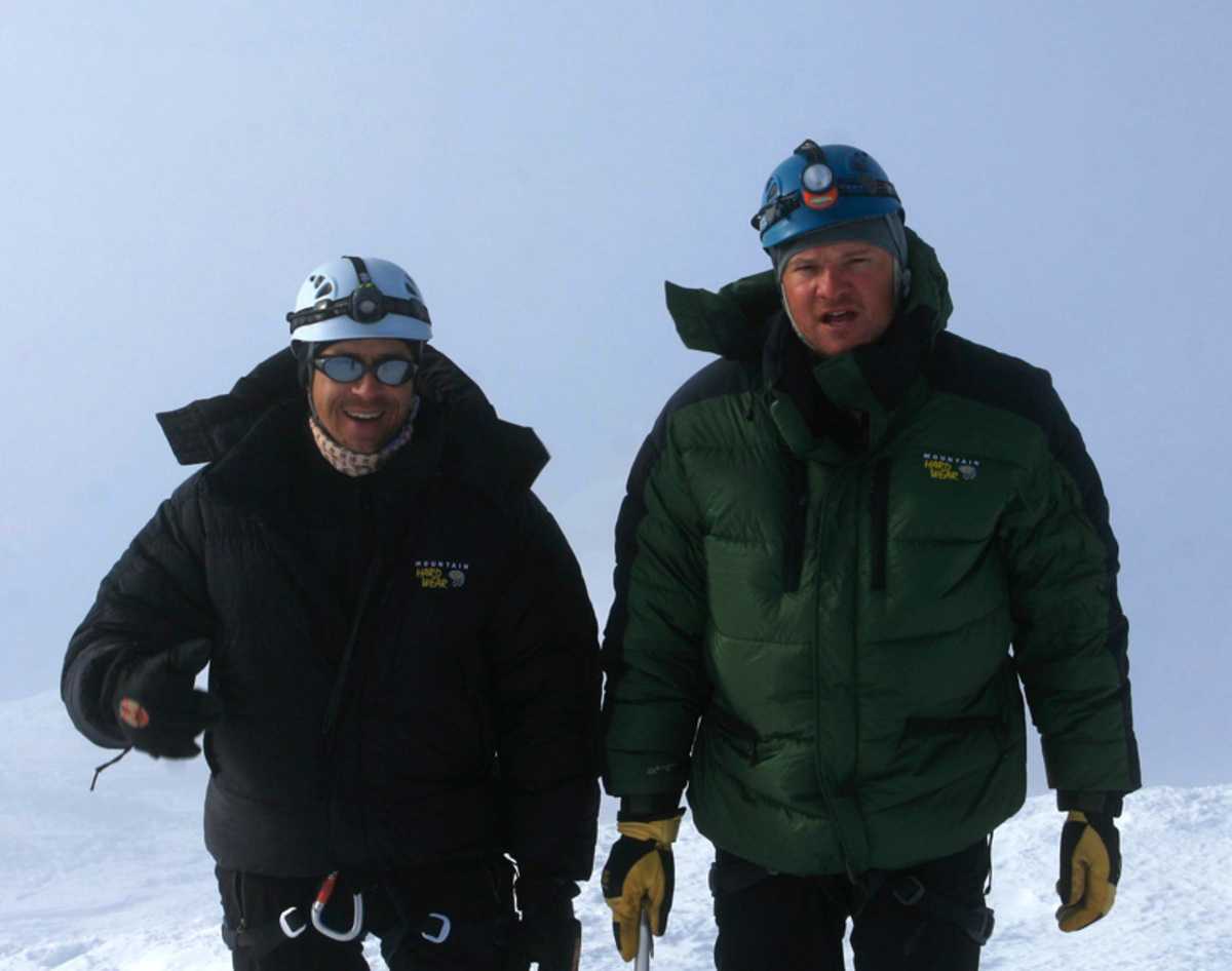 Rob Thomas and I on the summit