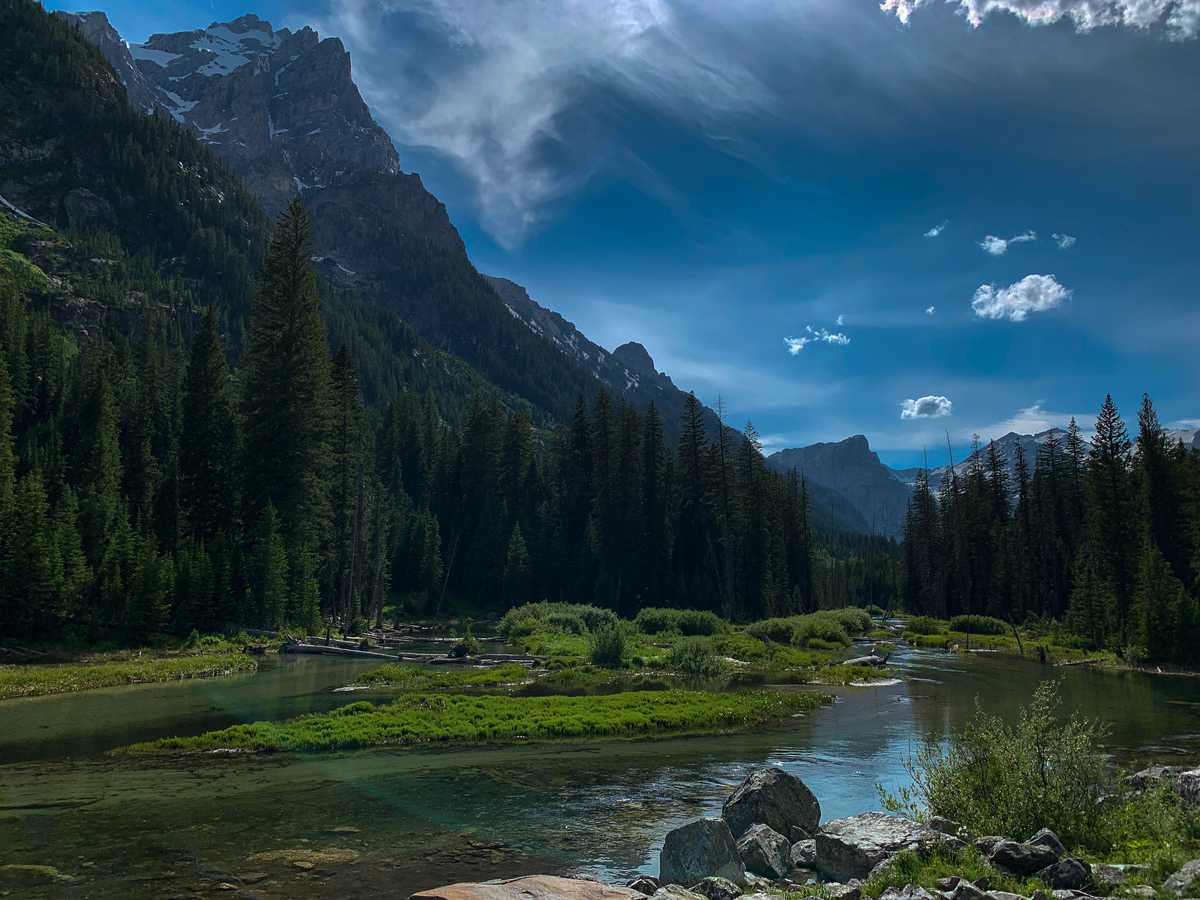 cascade canyon river